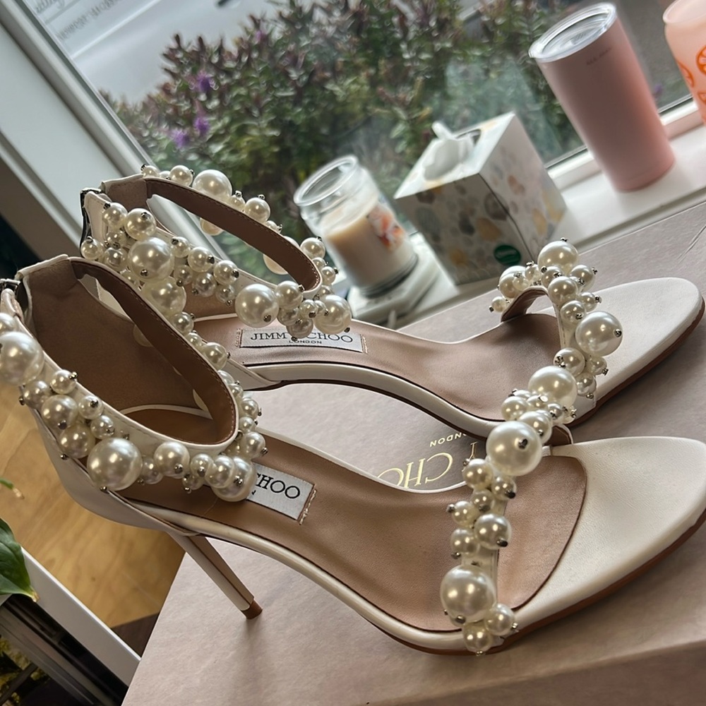 Jimmy choo wedding shoes